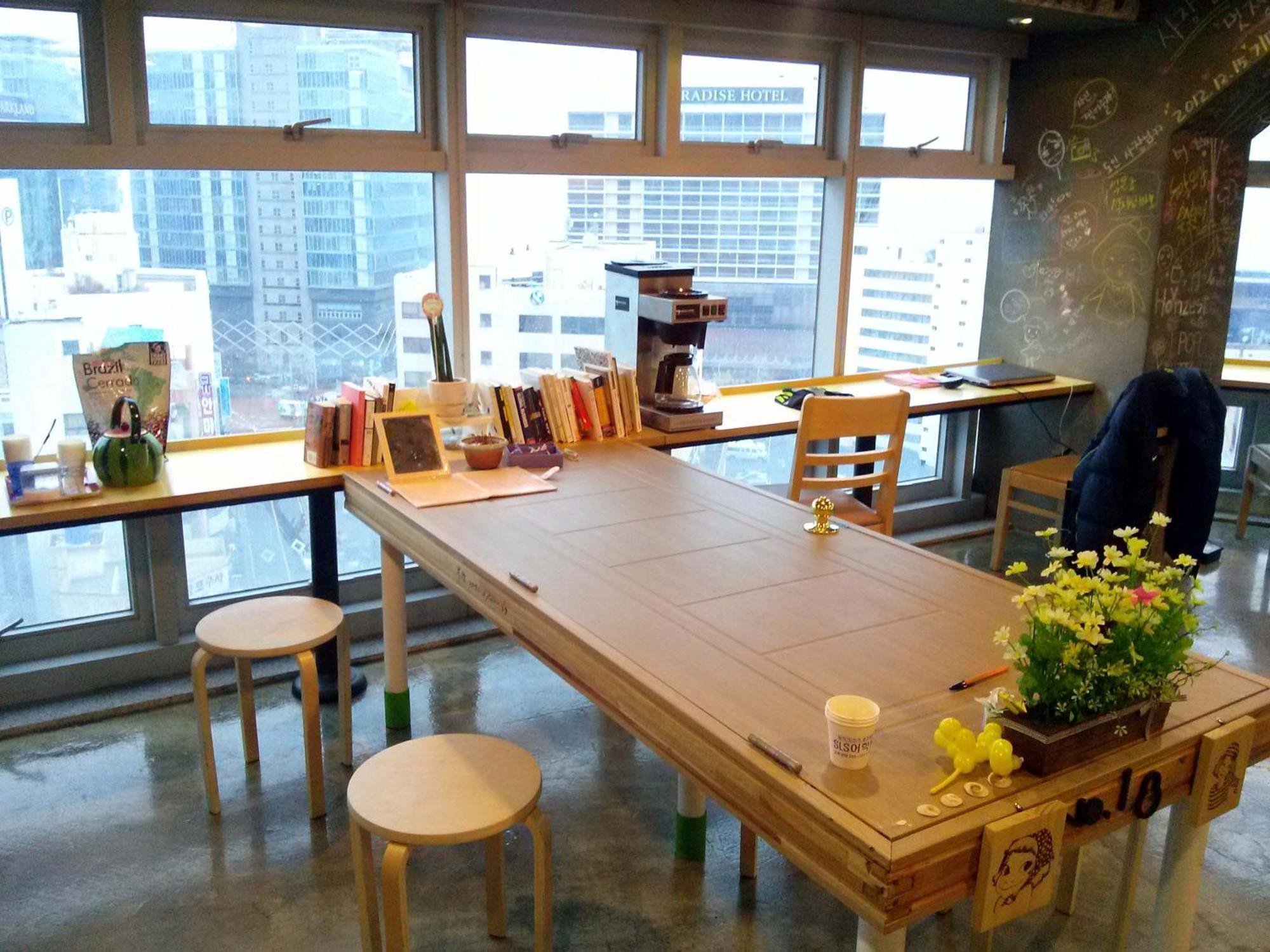 Busan Popcorn Hostel Zewnętrze zdjęcie