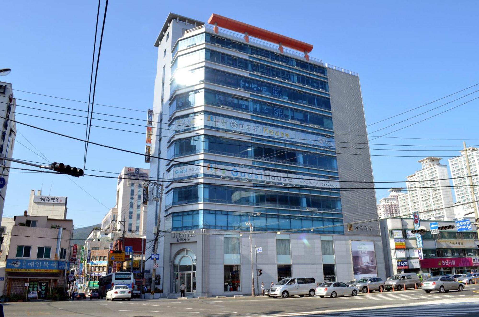 Busan Popcorn Hostel Zewnętrze zdjęcie