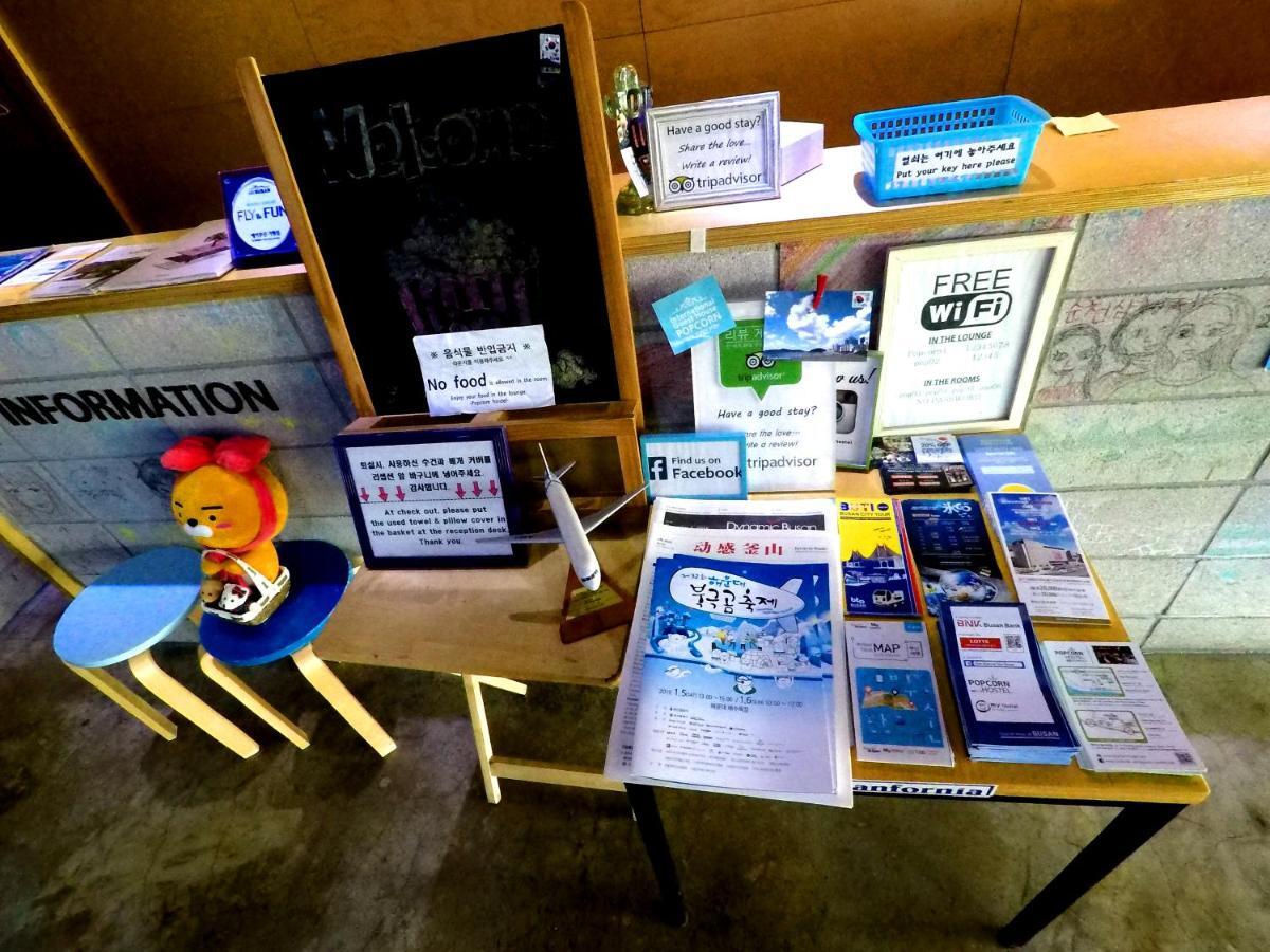 Busan Popcorn Hostel Zewnętrze zdjęcie